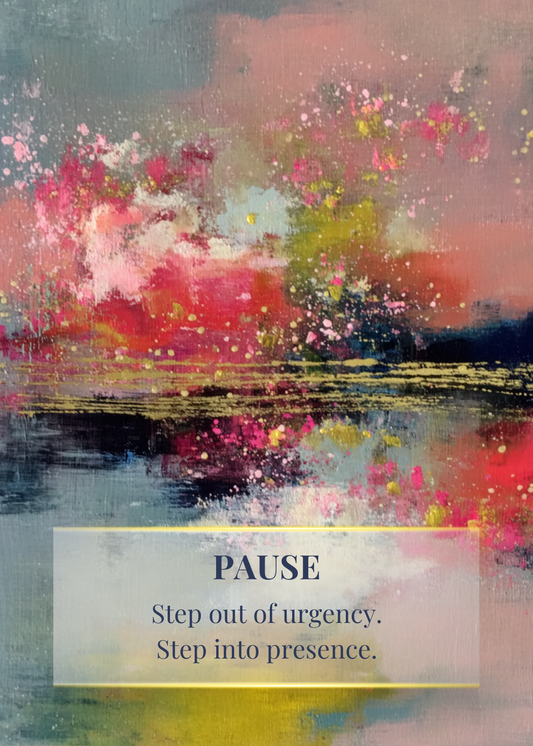 Pause A4 Print